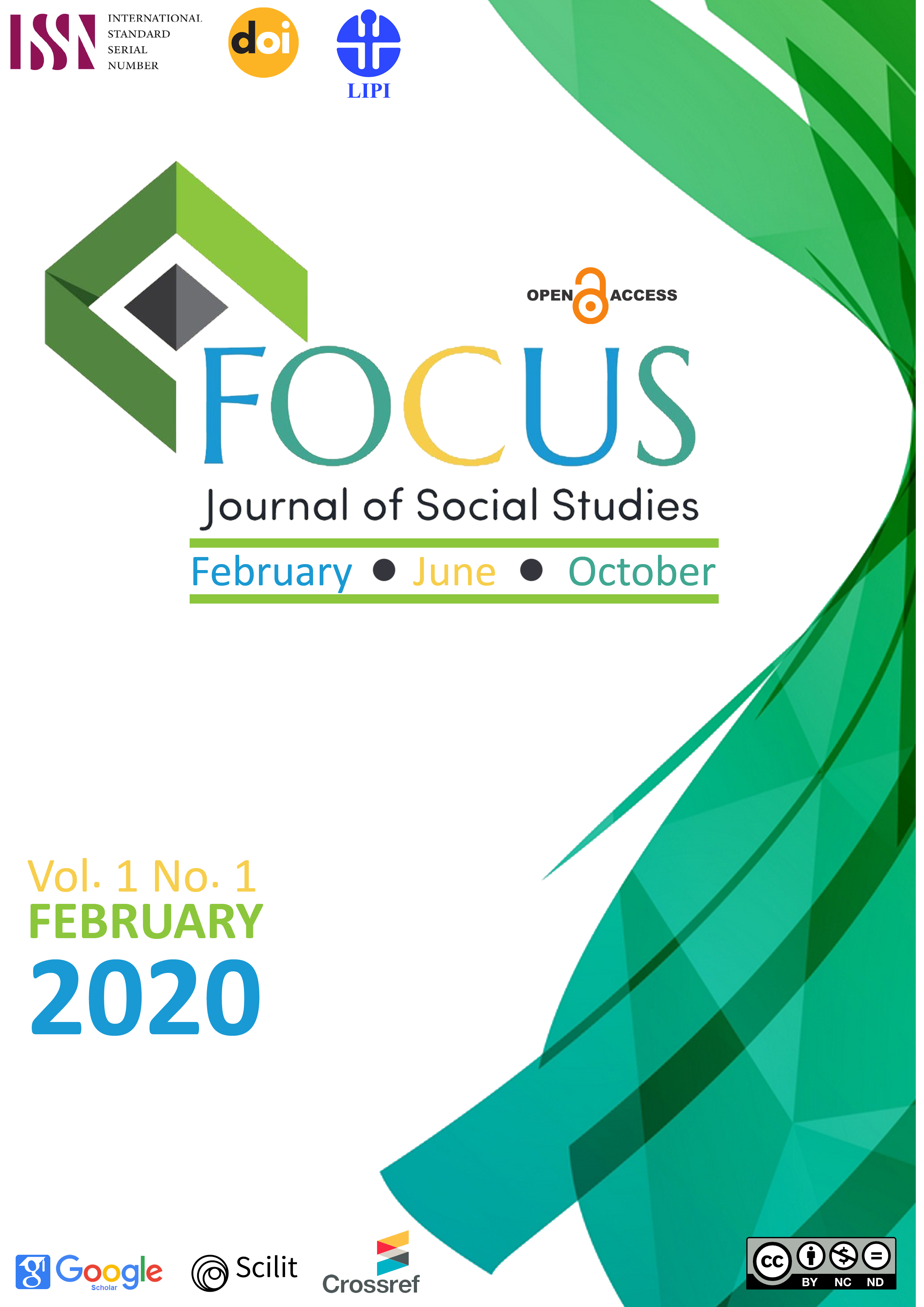 					View Vol. 1 No. 1 (2020): FOCUS: Journal of Social Studies
				
